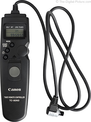 Canon timer remote controller tc-80n3 user manual